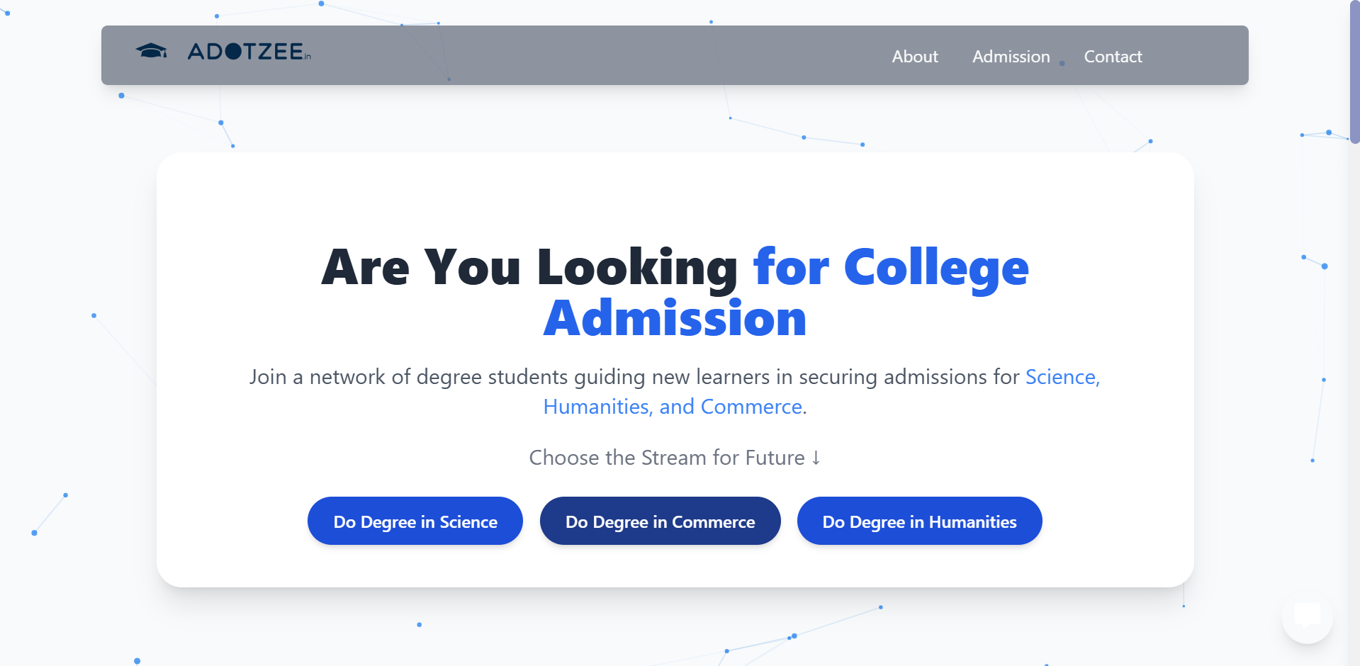Adotzee - College Admission Platform